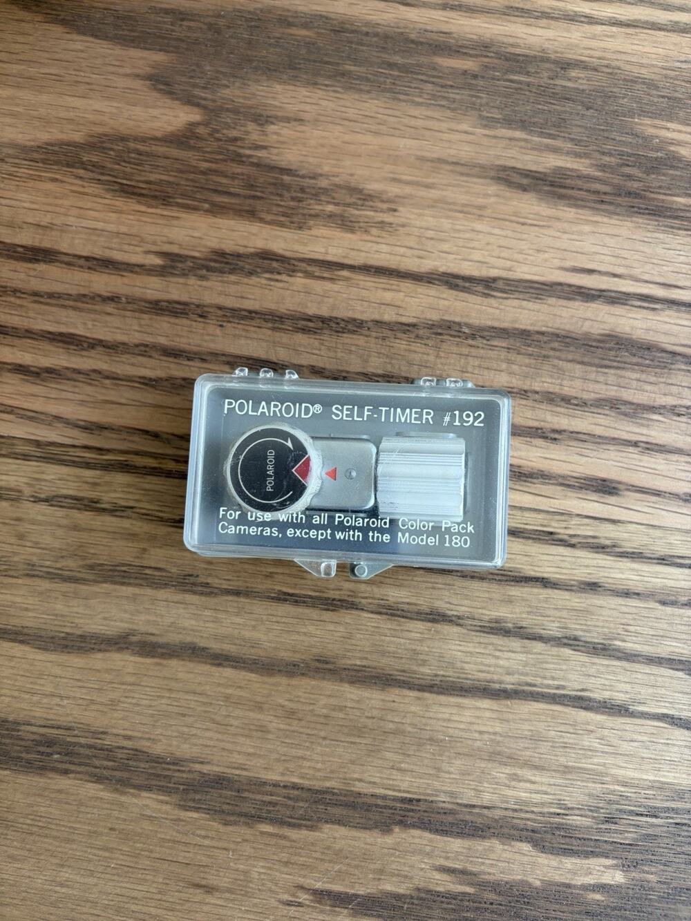 Vintage 1950s Polaroid Self-Timer #192 Original Plastic Case